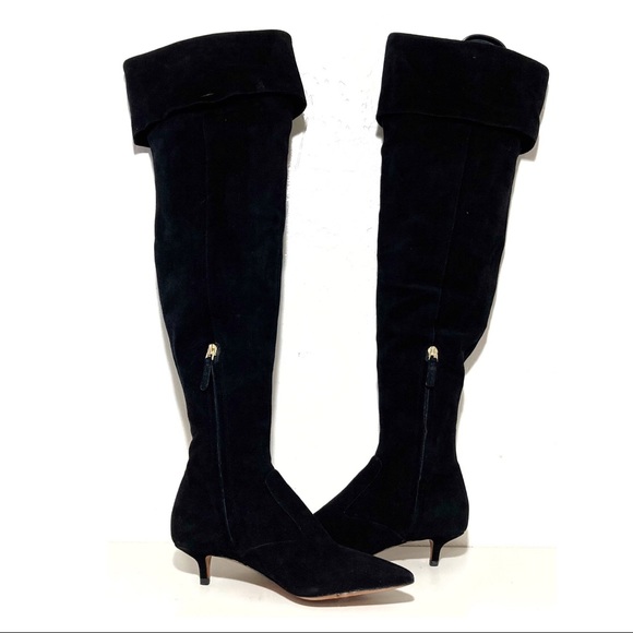 Tory Burch Elizabeth Over the Knee Heeled Boots - Picture 6 of 13